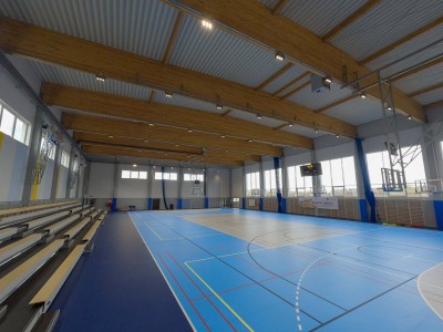 Budowa hali sportowej przy Szkole Podstawowej w Podgórzynie