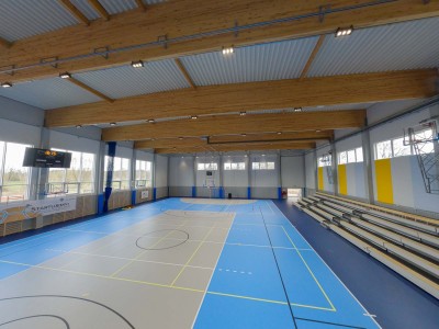 Budowa hali sportowej przy Szkole Podstawowej w Podgórzynie
