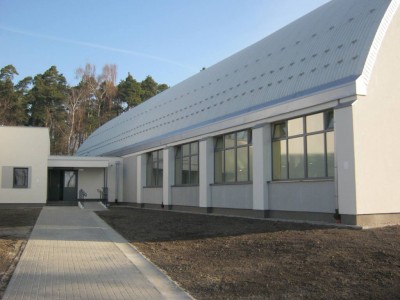 Sala gimnastyczna przy Szkole Podstawowej w Witoszynie